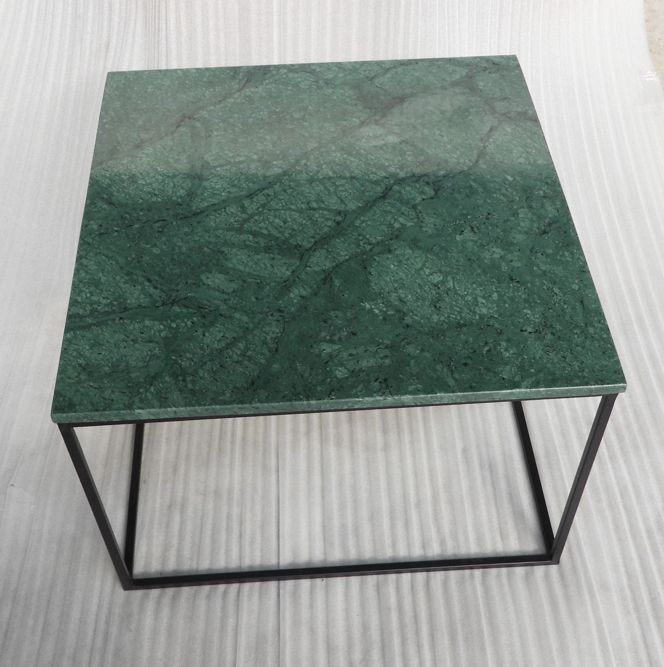 Marmor sofabord, grøn |